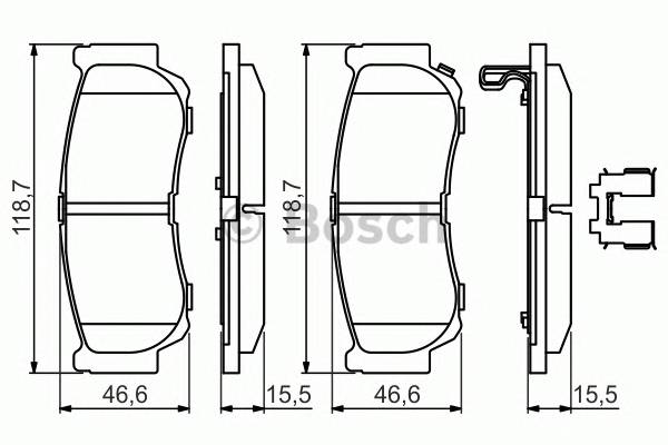 BOSCH 0986494628 запчасть