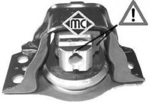 Metalcaucho 04638 Підвіска, двигун