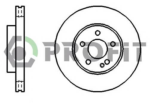 PROFIT 5010-1203 Колодки гальмівні дискові