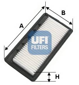 UFI 30.126.00 Воздушный фильтр