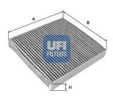 UFI 54.106.00 Фильтр, воздух во