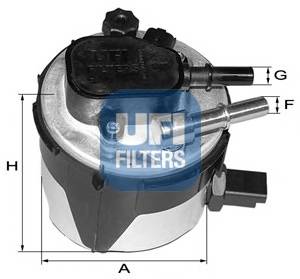 UFI 55.170.00 Паливний фільтр