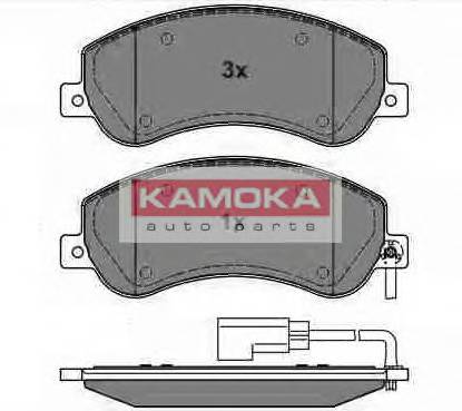 KAMOKA JQ1013856 Комплект гальмівних колодок,