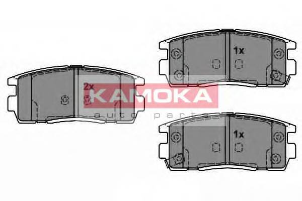 KAMOKA JQ1018370 Комплект тормозных колодок,