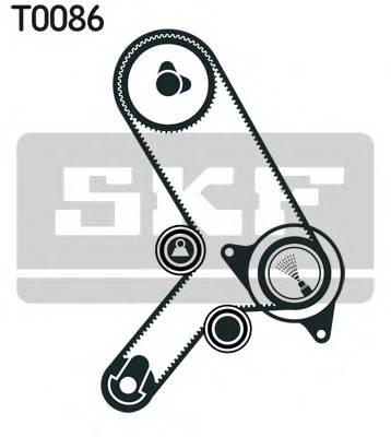 SKF VKMA 02169 Комплект ременя ГРМ