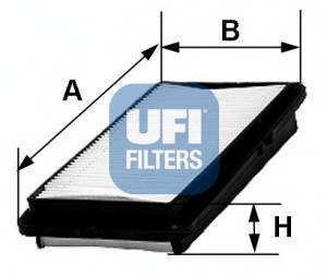 UFI 30.380.00 Воздушный фильтр