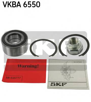 SKF VKBA 6550 Комплект підшипника маточини