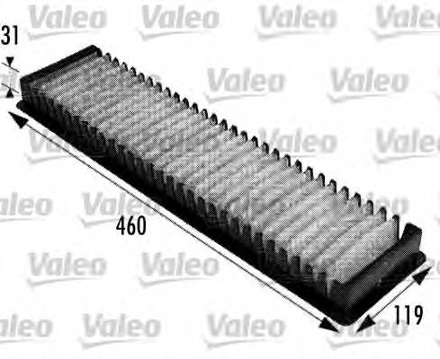 VALEO 698725 Фільтр, повітря у