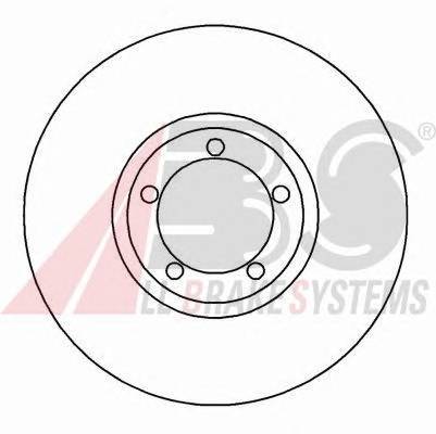 A.B.S. 16195 Тормозной диск