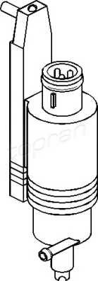 TOPRAN 107 282 Водяний насос, система