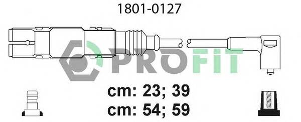 PROFIT 1801-0127 Високовольтні кабелі