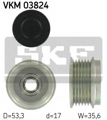 SKF VKM 03824 Механизм свободного хода