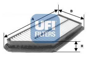 UFI 30.229.00 Воздушный фильтр