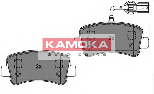 KAMOKA JQ101144 Комплект гальмівних колодок,