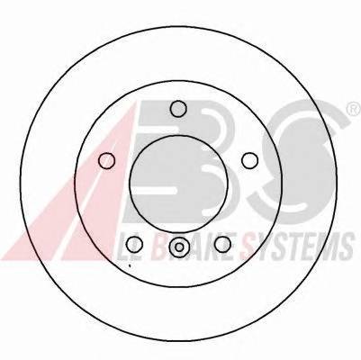 A.B.S. 15782 Тормозной диск