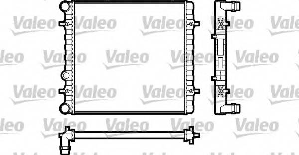 VALEO 731606 Радиатор, охлаждение двигателя