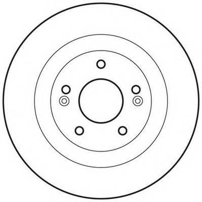 JURID 562779JC Тормозной диск
