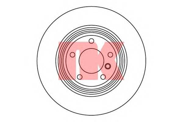 NK 201562 Гальмівний диск