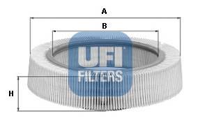 UFI 30.917.01 Воздушный фильтр