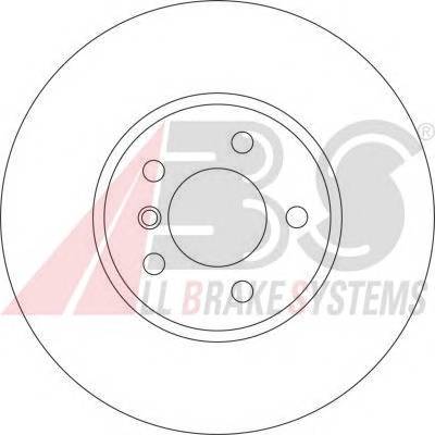 A.B.S. 17230 Тормозной диск