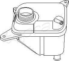 TOPRAN 104 390 Компенсаційний бак, охолоджувальна