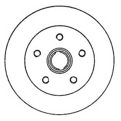 JURID 561982JC Гальмівний диск