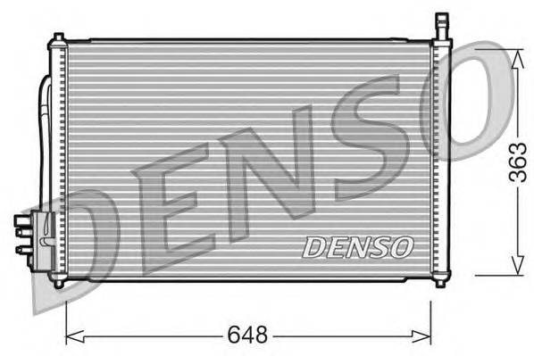 DENSO DCN10006 Конденсатор, кондиціонер