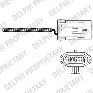 DELPHI ES10988-12B1 Лямбда-зонд