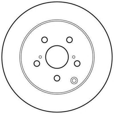 JURID 562684JC Тормозной диск