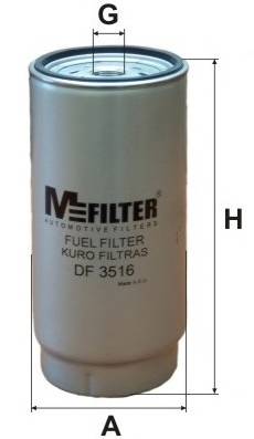MFILTER DF3516 Паливний фільтр
