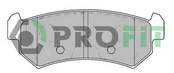 PROFIT 5000-1889 Колодки гальмівні дискові