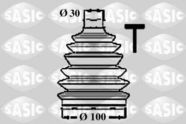 SASIC 1906055 Пыльник шруса C9241JA11A