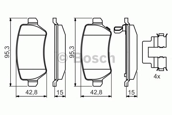 BOSCH 0986494654 запчастина