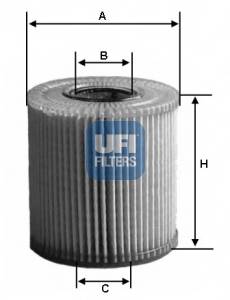 UFI 25.001.00 Масляный фильтр