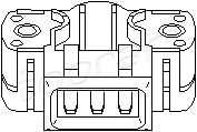TOPRAN 112 194 Датчик, положение дроссельной