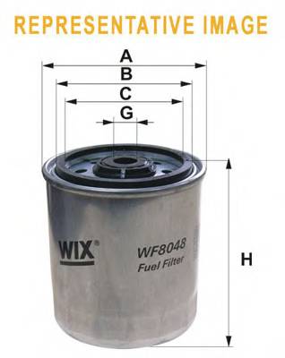 WIX FILTERS WF8048 Паливний фільтр