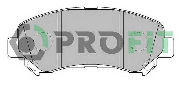 PROFIT 5000-2011 Колодки гальмівні дискові