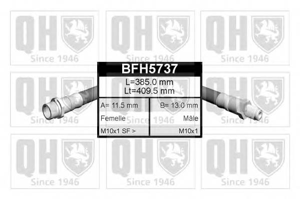 QUINTON HAZELL BFH5737 Тормозной шланг