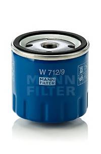 MANN-FILTER W 712/9 Масляний фільтр