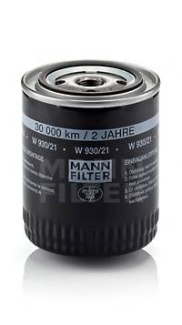 MANN-FILTER W 930/21 Масляний фільтр