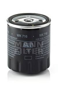 MANN-FILTER WK 716 Паливний фільтр