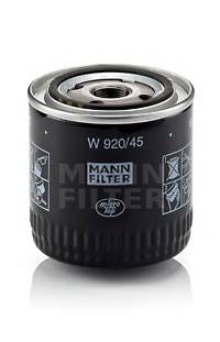 MANN-FILTER W 920/45 Масляний фільтр