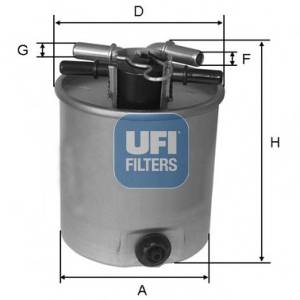 UFI 55.392.00 Паливний фільтр