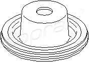TOPRAN 110 714 Опора стойки амортизатора