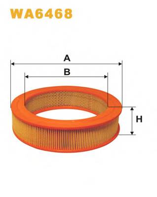 WIX FILTERS WA6468 Воздушный фильтр