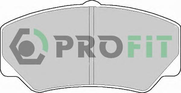 PROFIT 5000-0450 Колодки гальмівні дискові