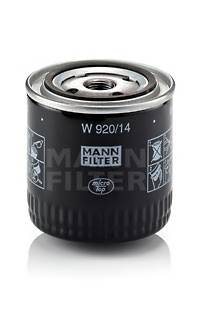 MANN-FILTER W 920/14 Масляний фільтр