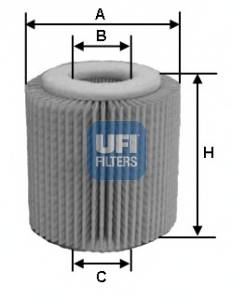 UFI 25.056.00 Масляний фільтр