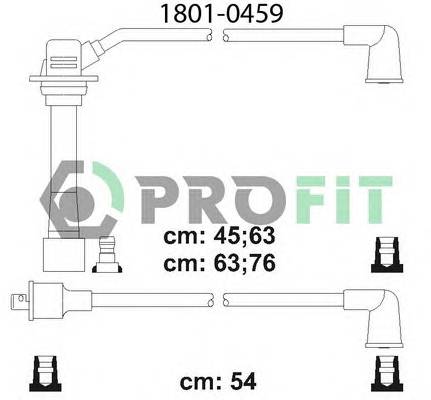 PROFIT 1801-0459 Високовольтні кабелі