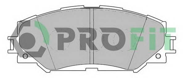PROFIT 5000-2012 Колодки гальмівні дискові